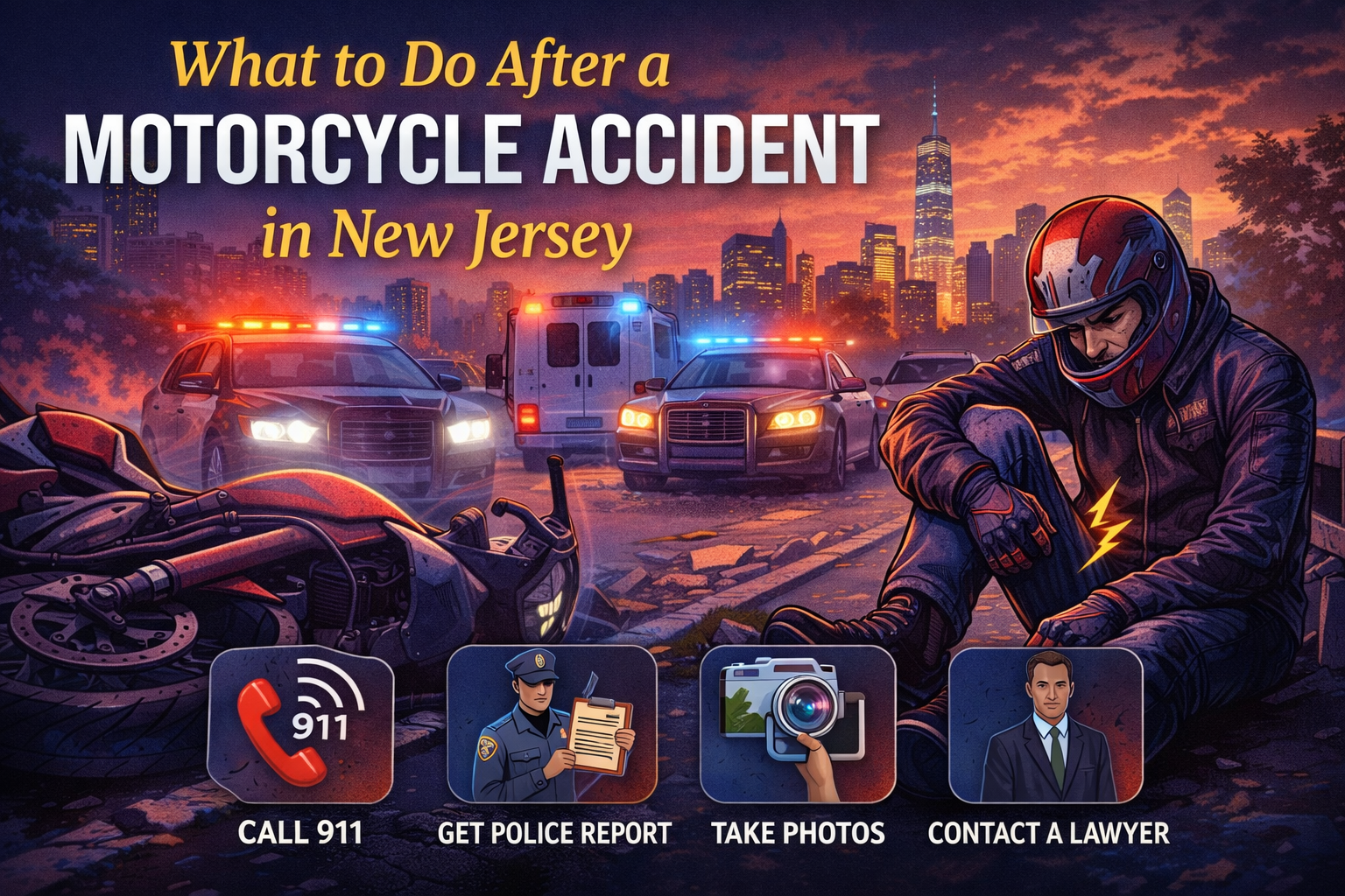 motorcycle accident in New Jersey