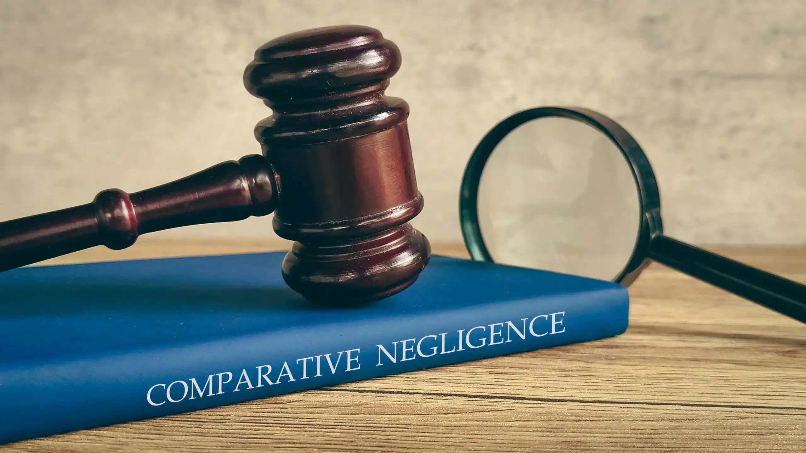 Example chart showing how comparative negligence percentages reduce compensation in New Jersey personal injury cases
