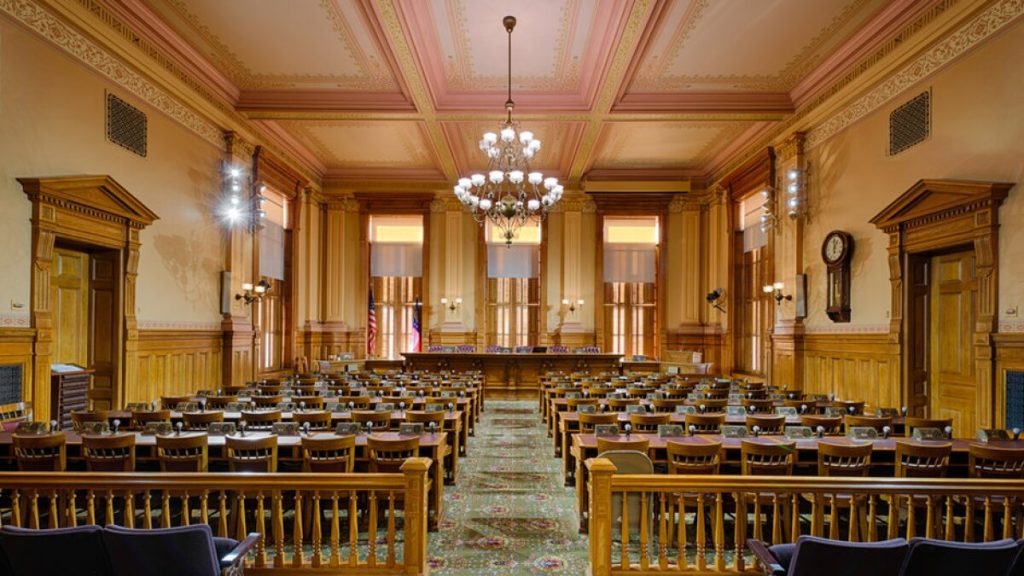 Jury trial inside a New Jersey Superior Court where fault percentages are determined in injury lawsuits